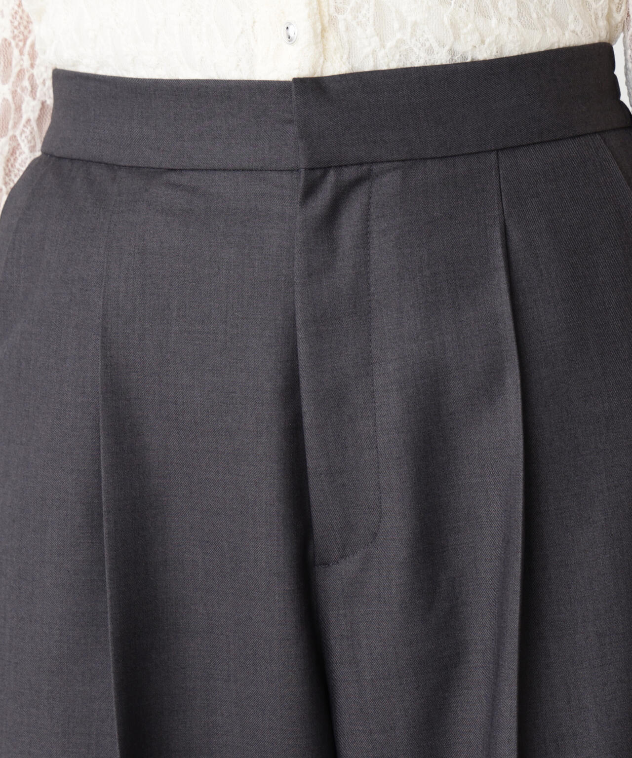 ＜ウォッシャブル＞イージーワイドパンツ