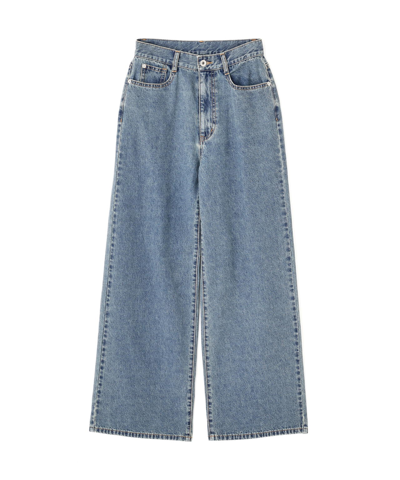 【加藤栞さん着用】バギーデニムパンツ