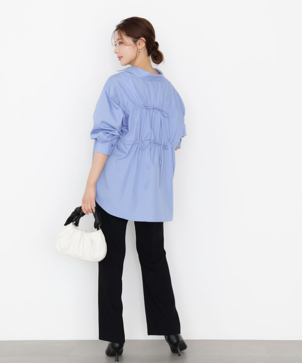 【松川星さん着用】＜ウォッシャブル＞美脚パンツ