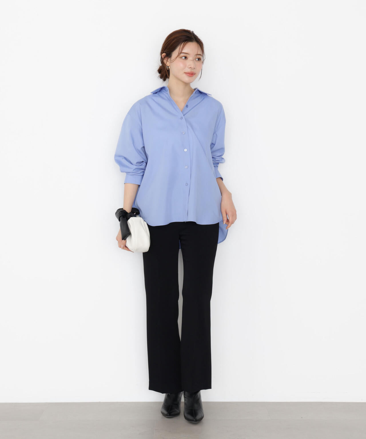 【松川星さん着用】＜ウォッシャブル＞美脚パンツ