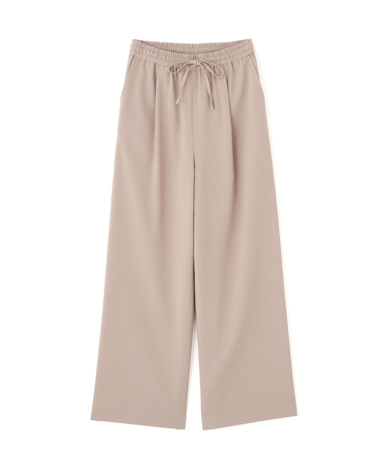 ＜ウォッシャブル＞ウエストゴムワイドパンツ【official site・一部店舗限定】