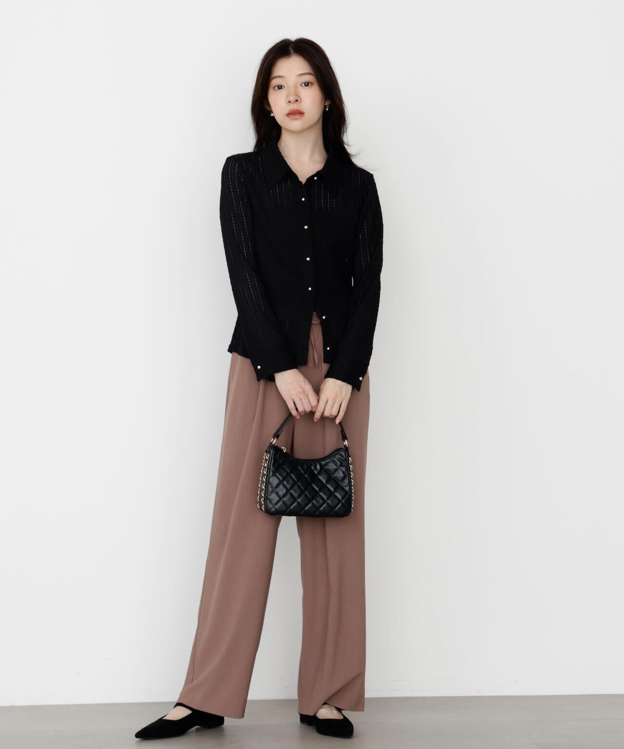 ゆウエストcombiボリュームワイド SRN05 24 前後2wayデニムオールインワン [E3524] | 大好評につき今だけ