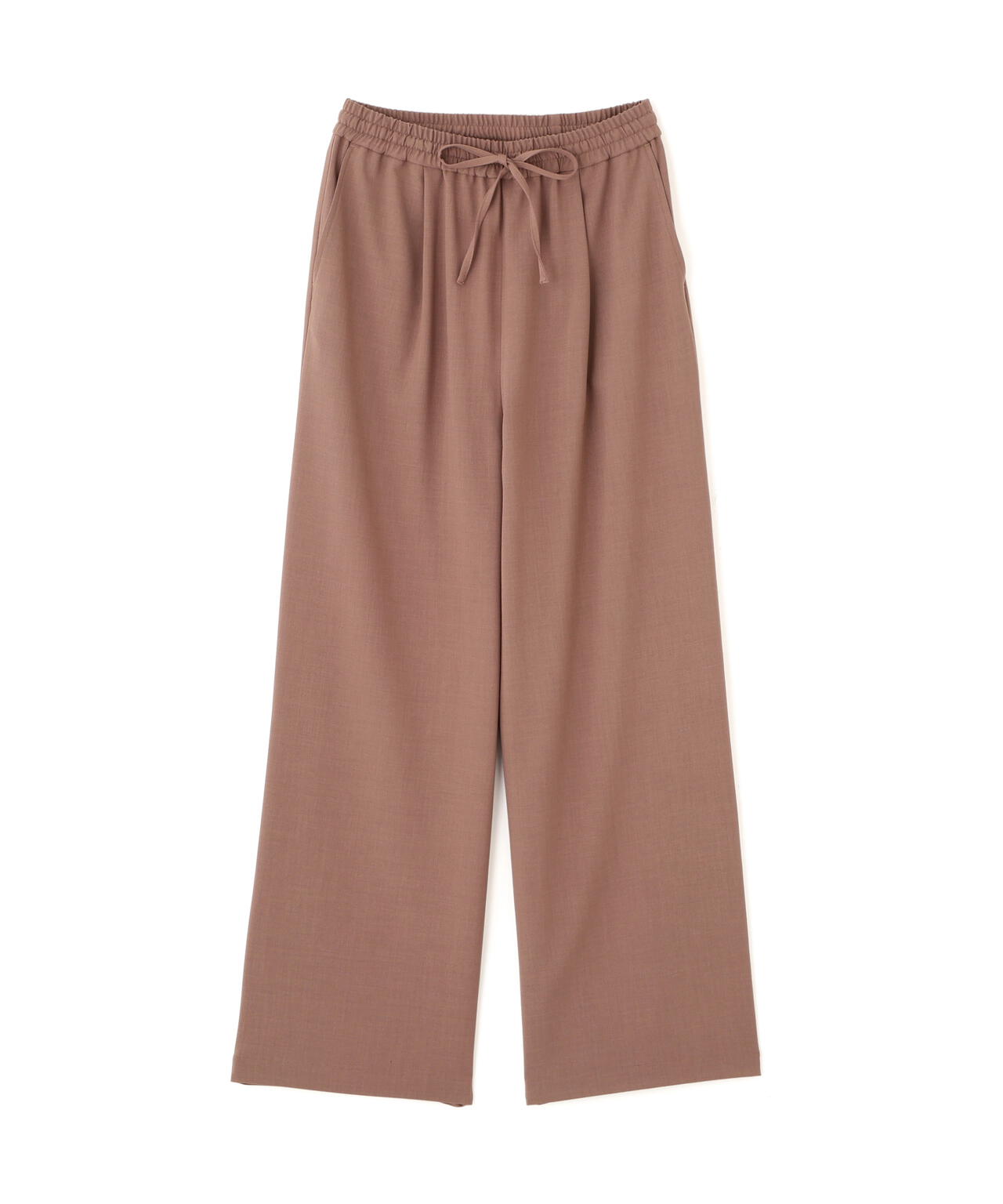＜ウォッシャブル＞ウエストゴムワイドパンツ【official site・一部店舗限定】