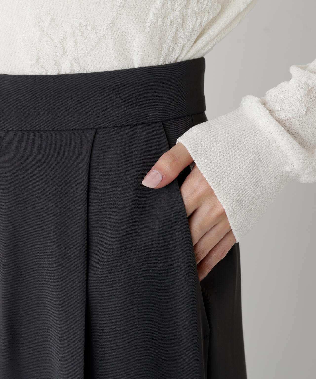 ＜ウォッシャブル＞シーズンレスタックパンツ