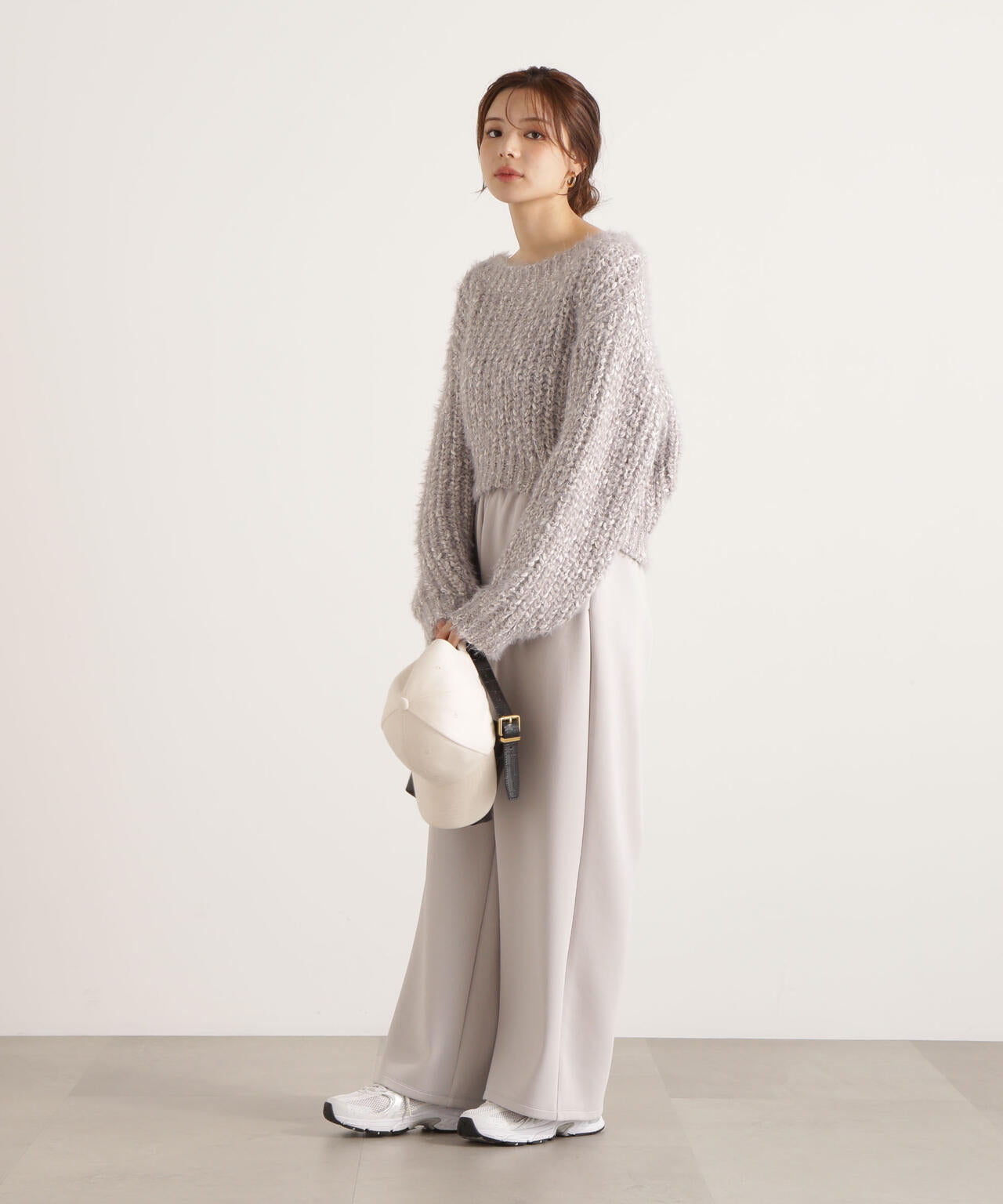 【松川星さん着用】＜ウォッシャブル＞スエットイージーパンツ