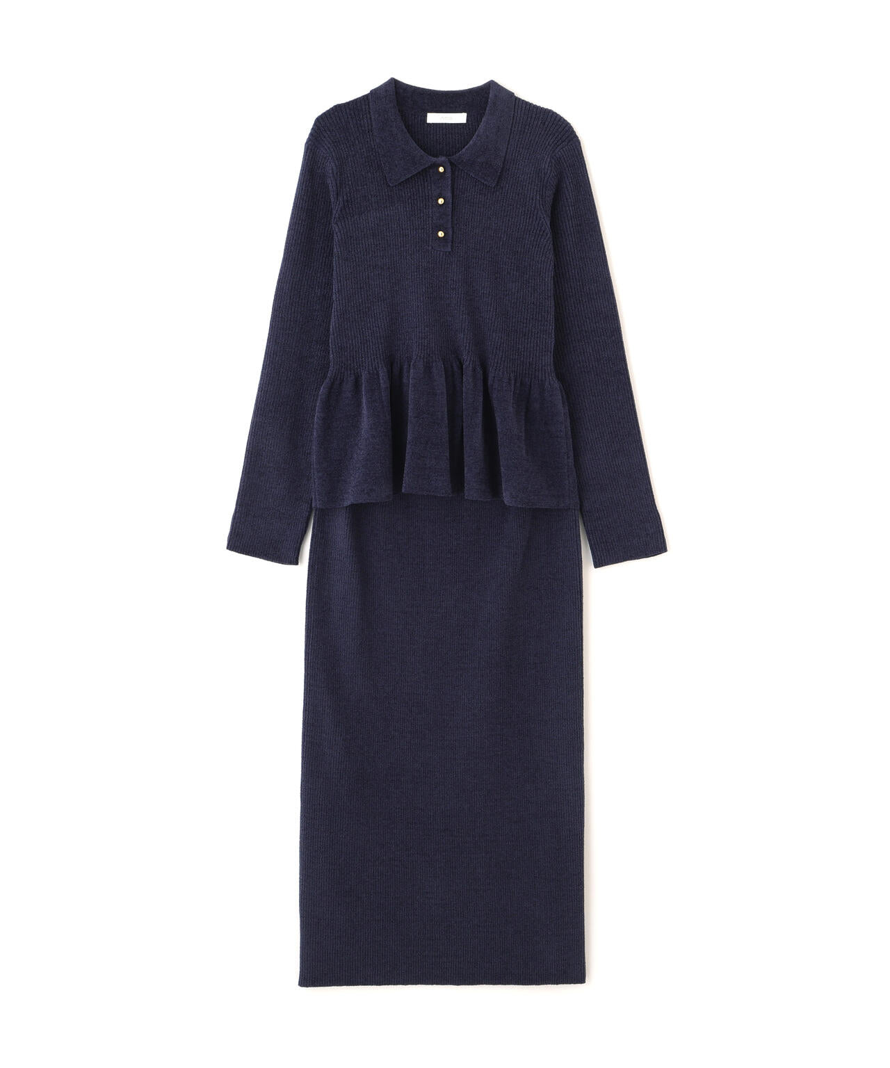 あぽろさん専用 青島心さん着用】ポロペプラムSETUP | PROPORTION BODY DRESSING