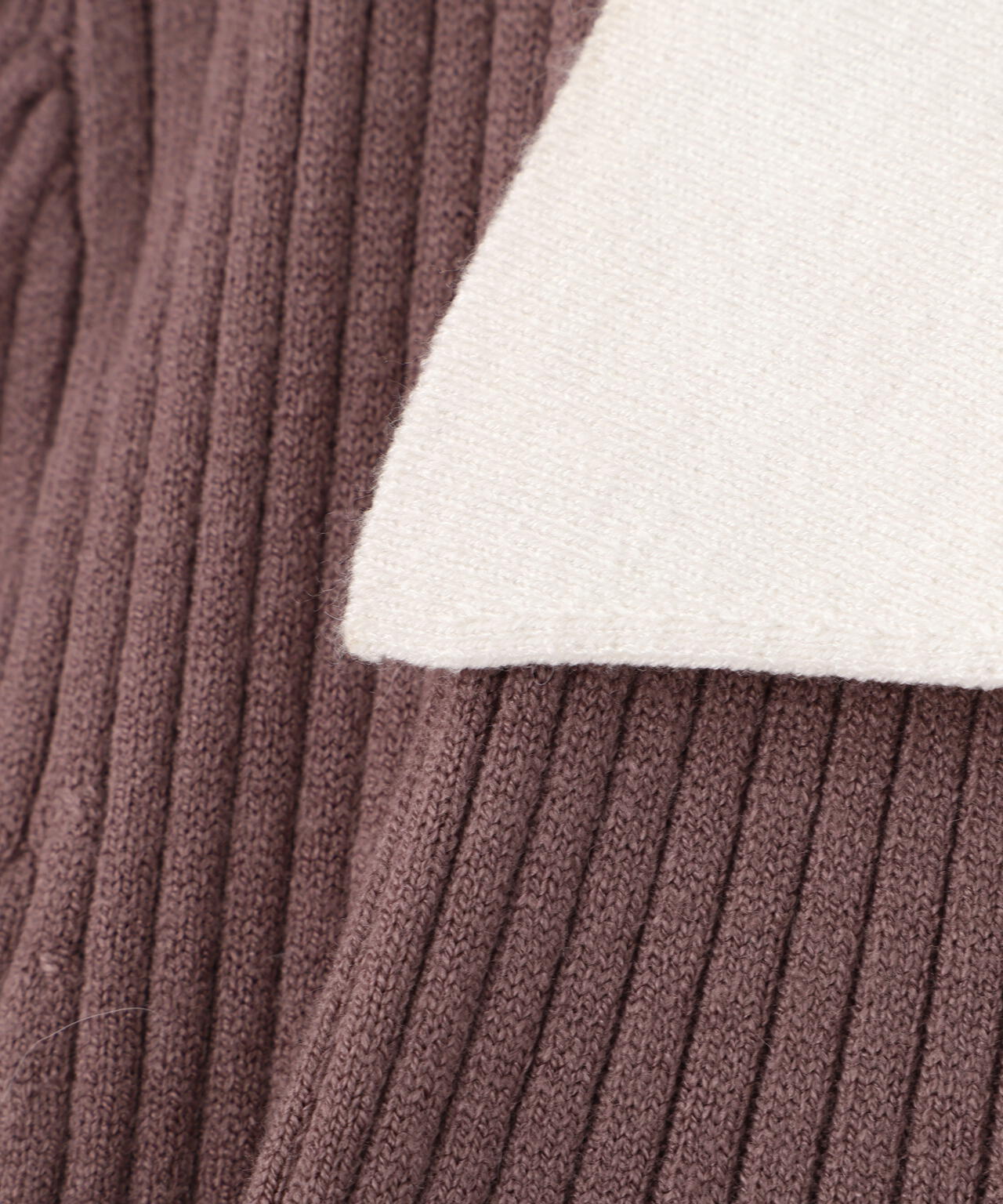 リボン衿付きニットワンピース | PROPORTION BODY DRESSING