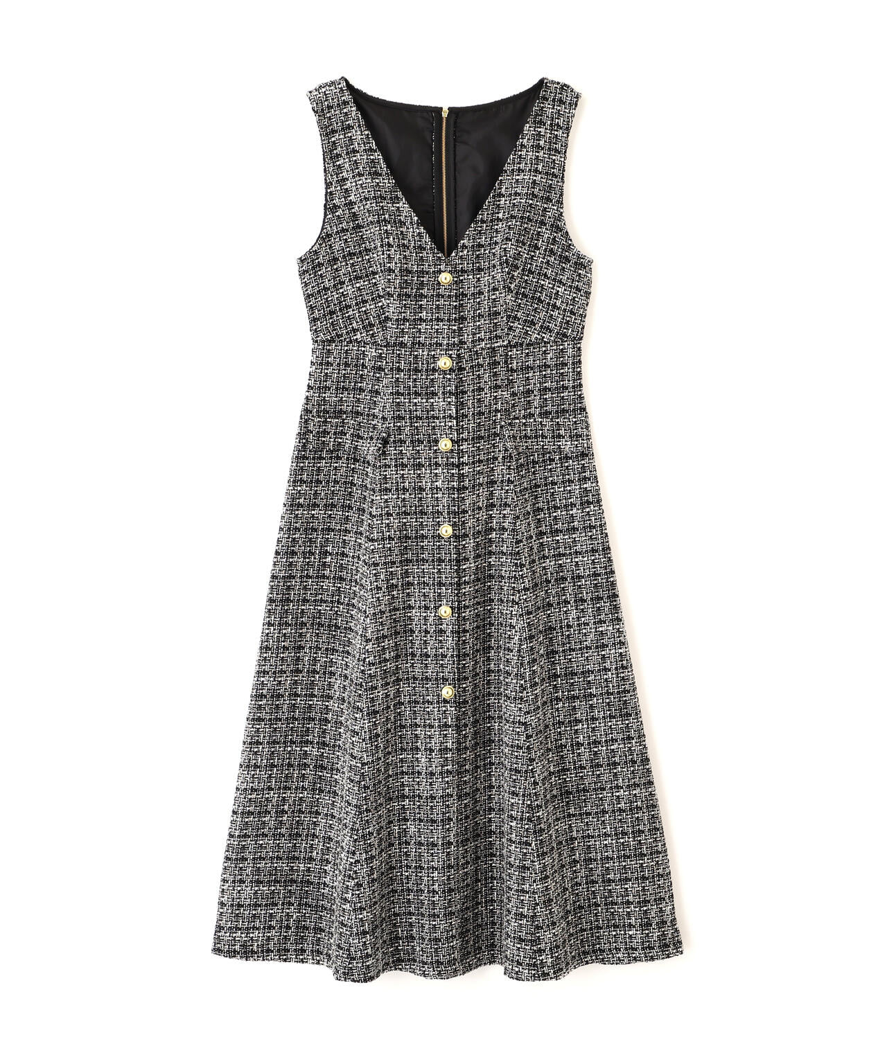 ミックスツイードロングジャンスカ | PROPORTION BODY DRESSING