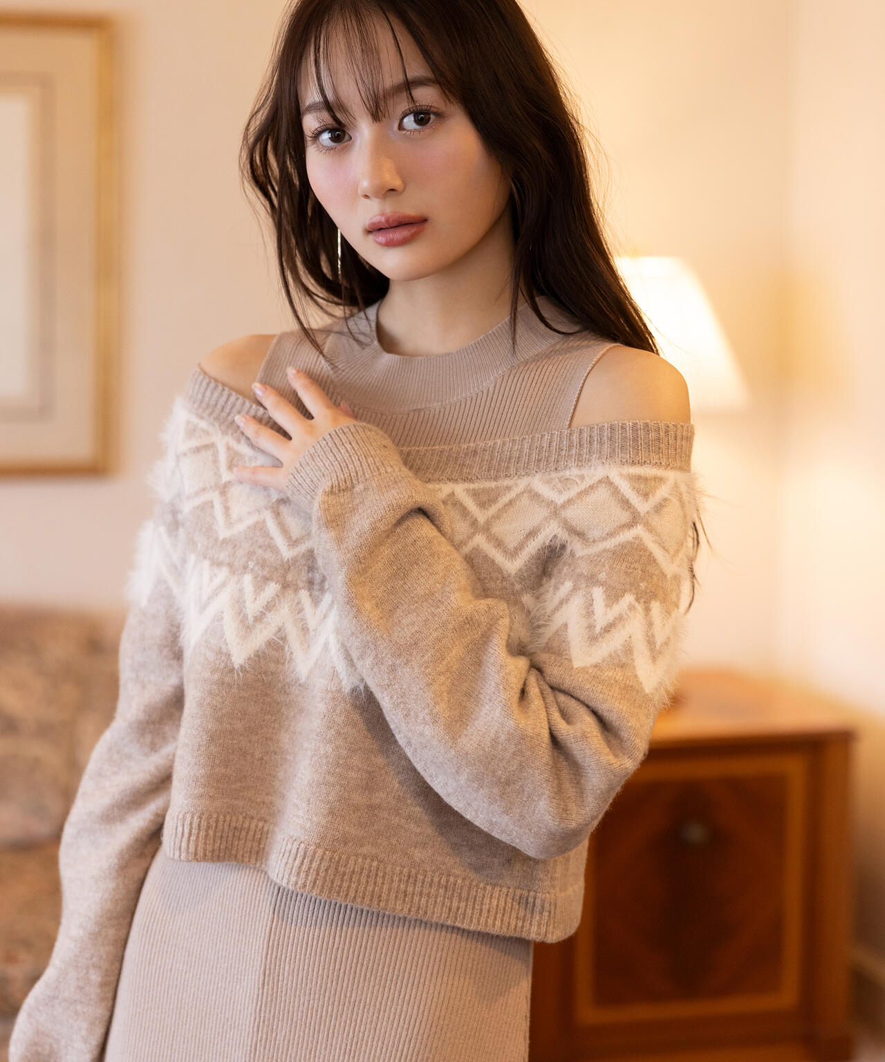 ノルディックニットSETUP ワンピース | PROPORTION BODY DRESSING