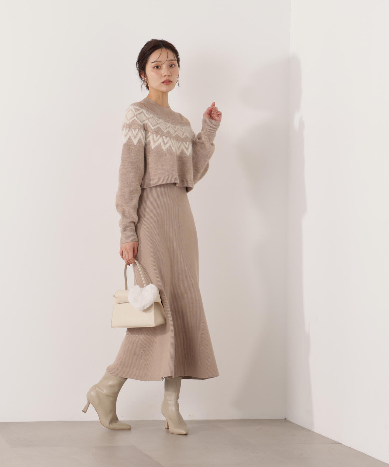 ノルディックニットSETUP ワンピース | PROPORTION BODY