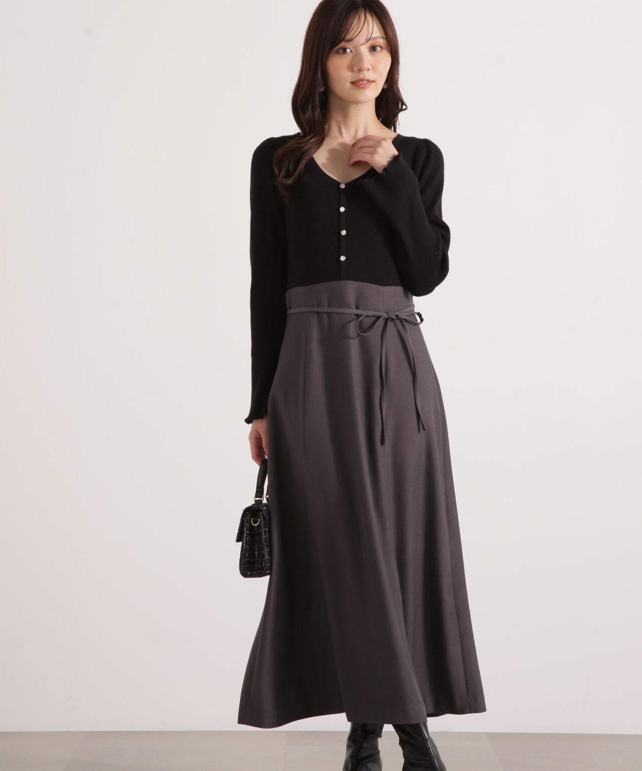 ニットドッキングレディーワンピース | PROPORTION BODY DRESSING