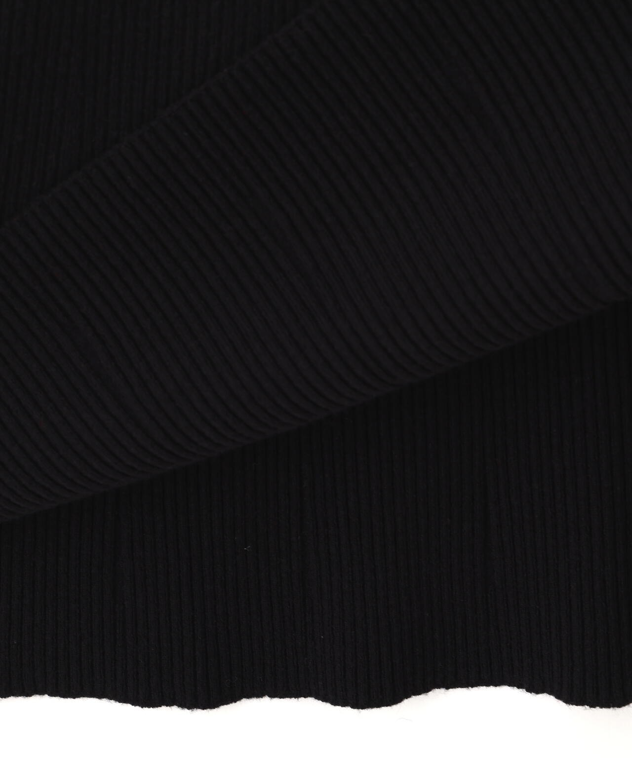 【加藤栞さん着用】オフショルリブニットワンピース