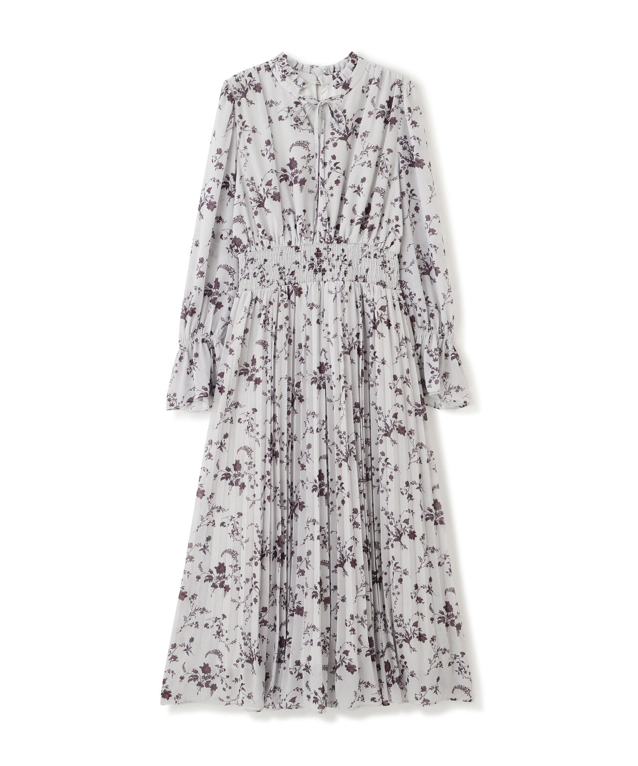 加藤栞さん着用】花柄プリーツワンピース | PROPORTION BODY DRESSING