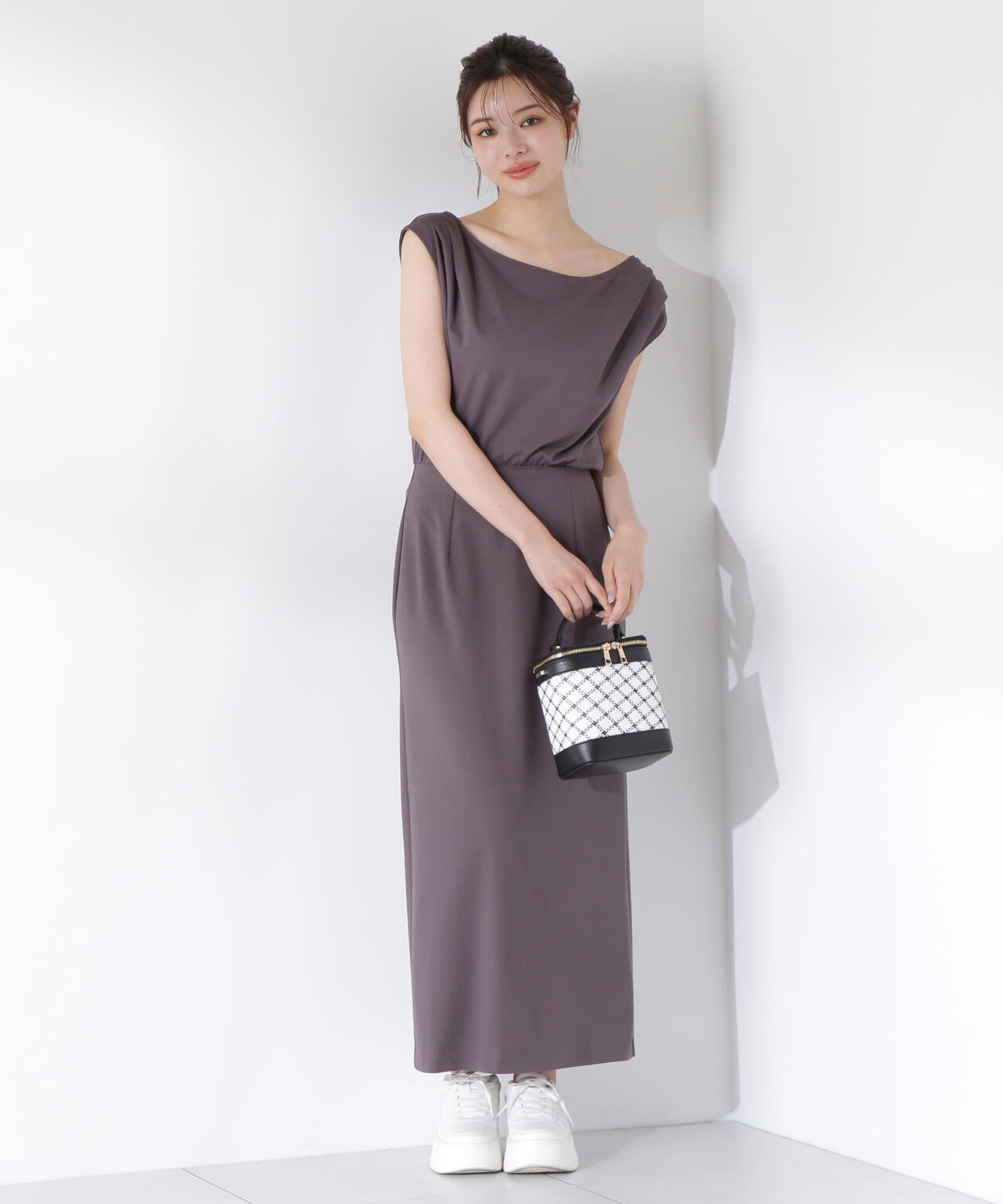 アシメカットワンピース