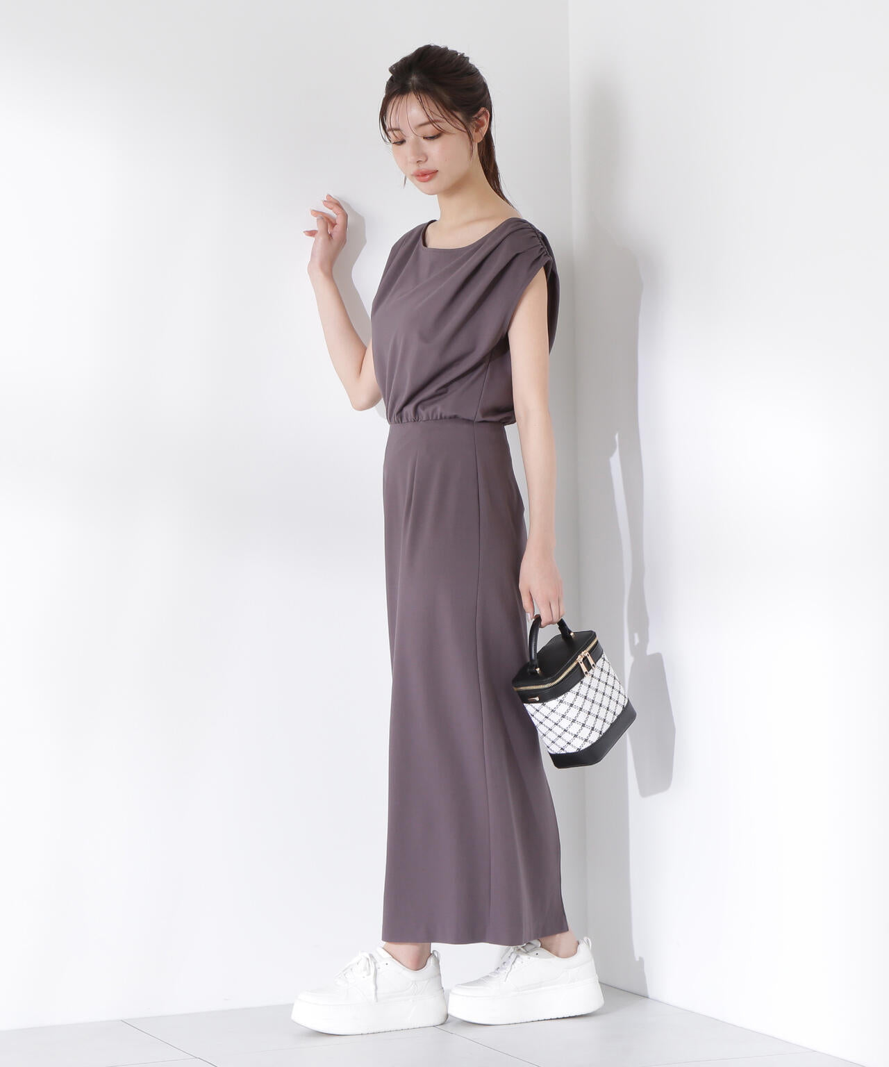 アシメカットワンピース