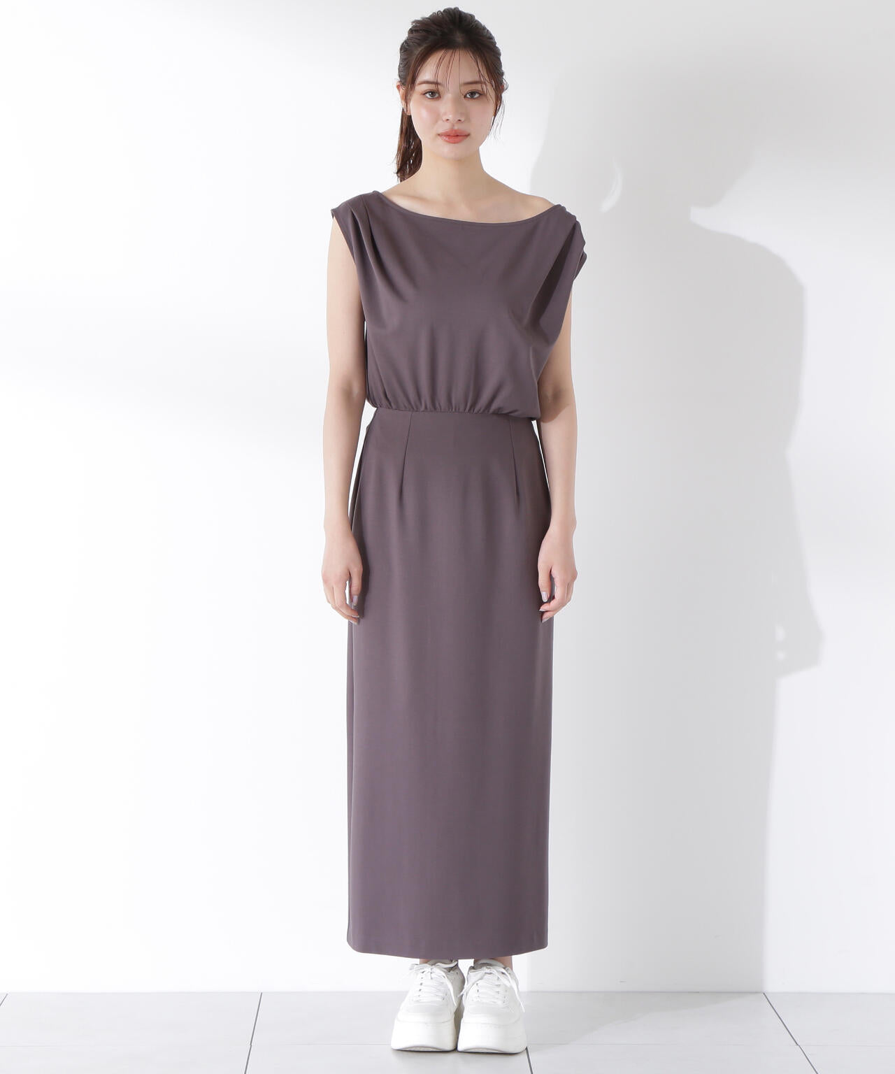 アシメカットワンピース