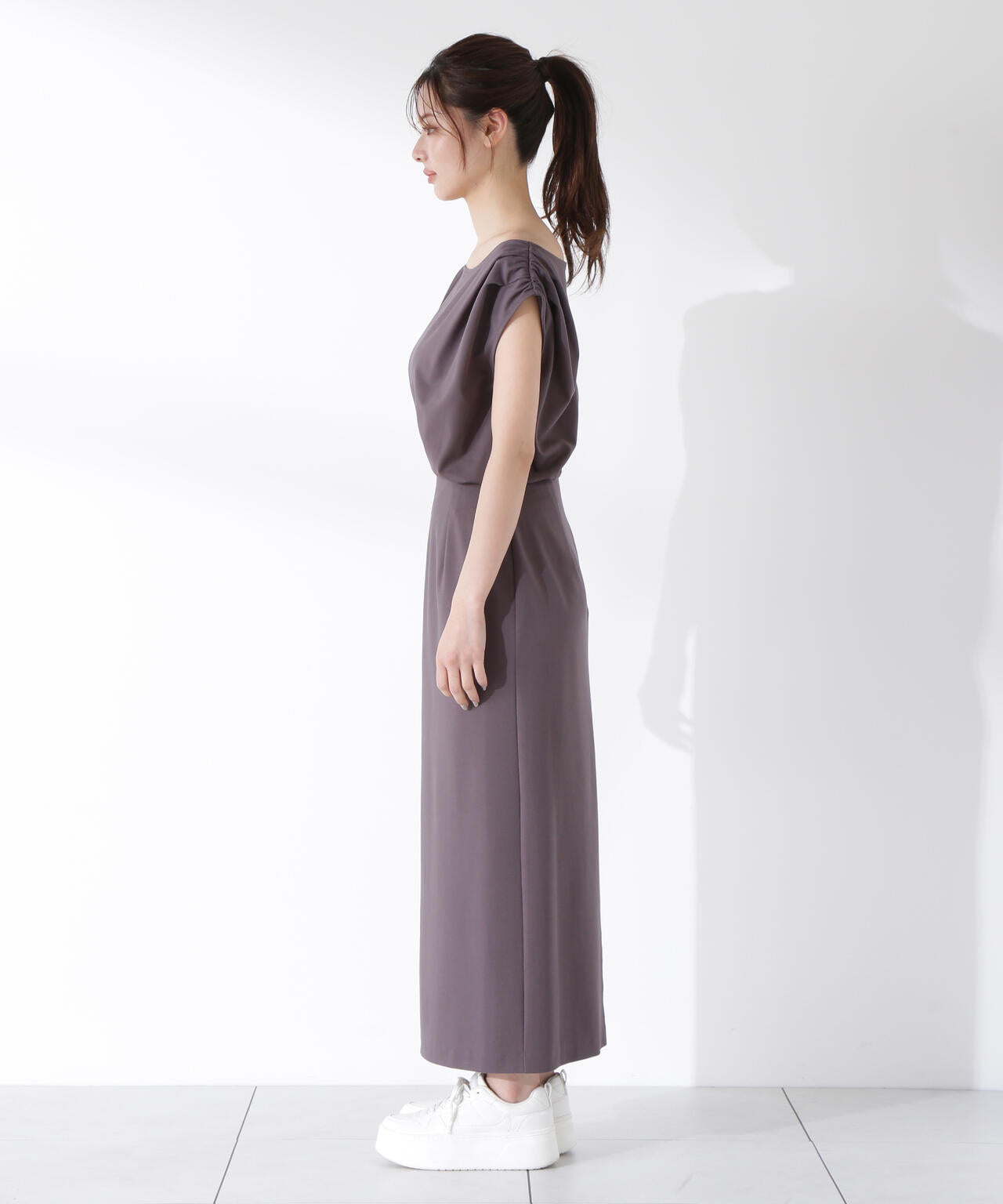 アシメカットワンピース