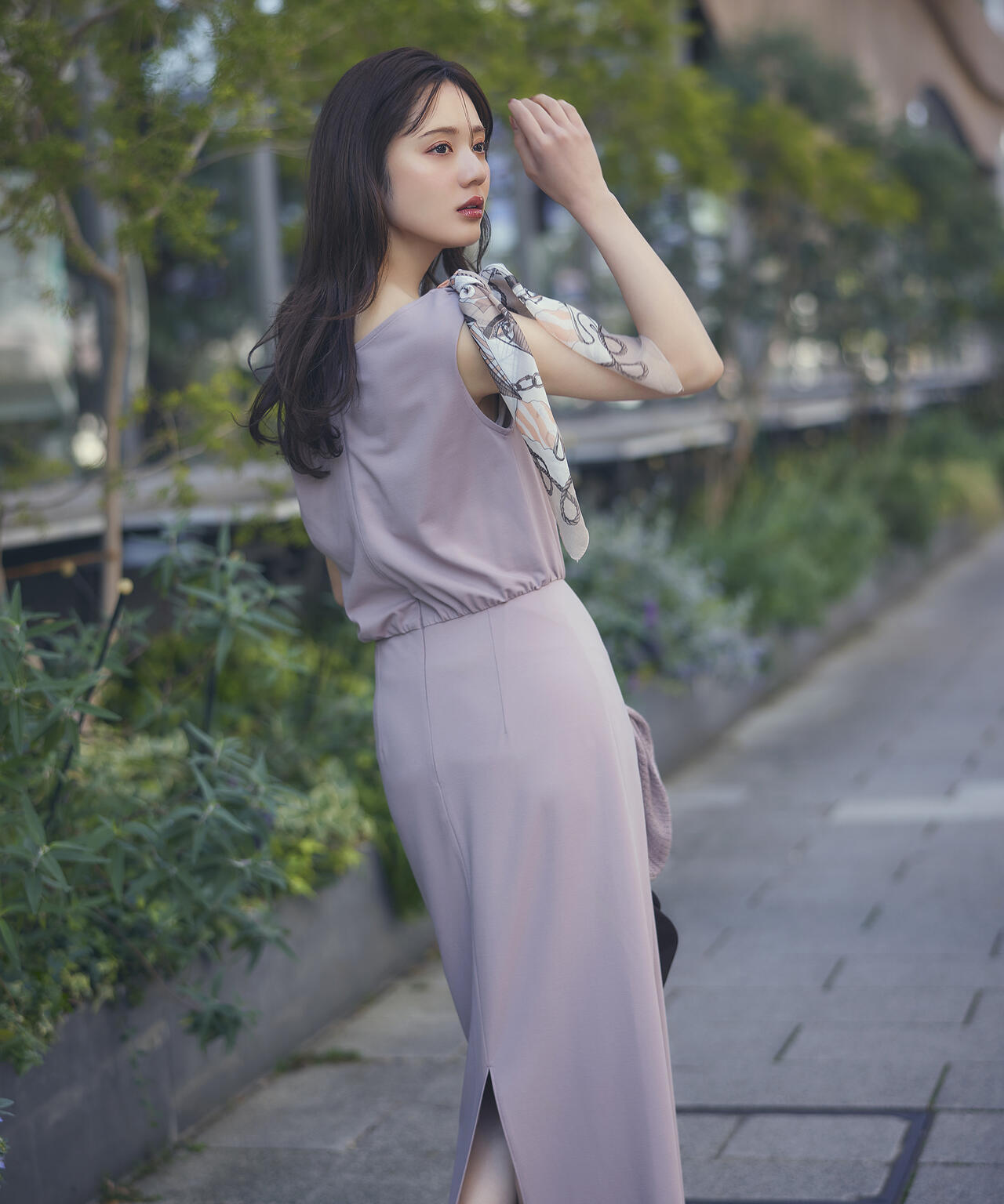 アシメカットワンピース | PROPORTION BODY DRESSING（プロポーション