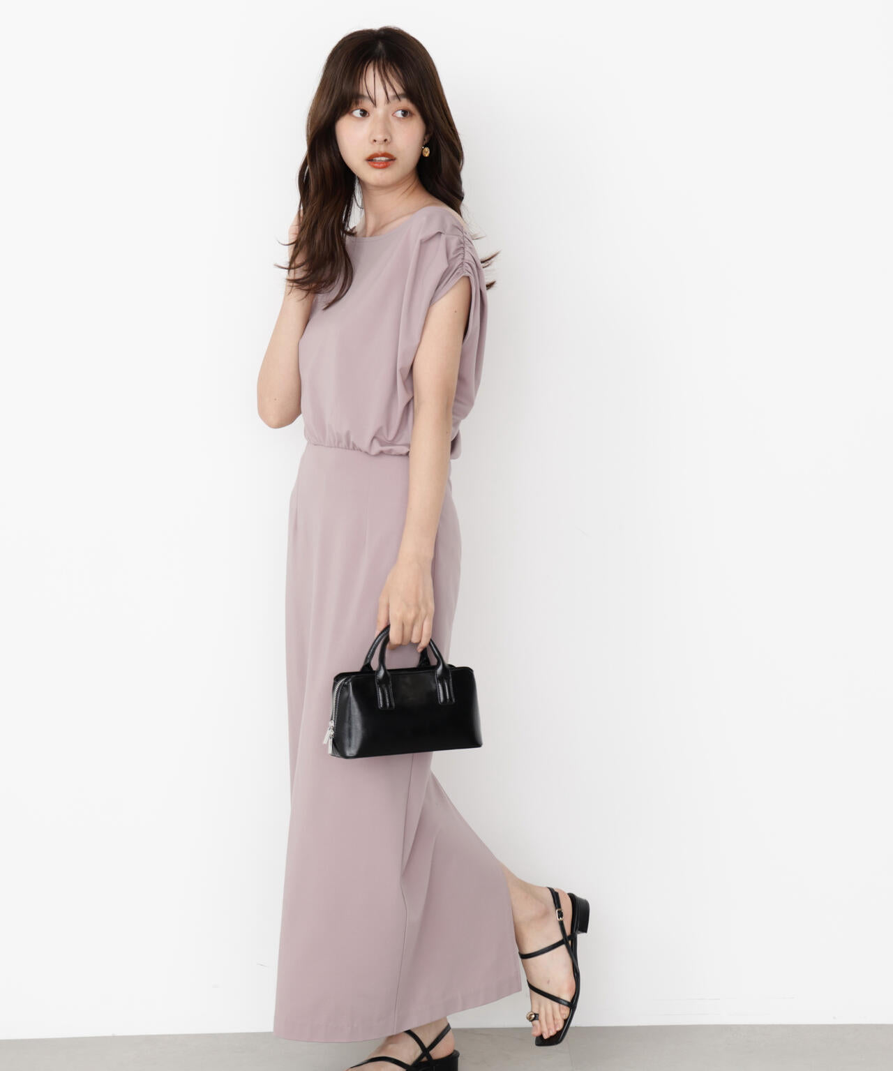 アシメカットワンピース