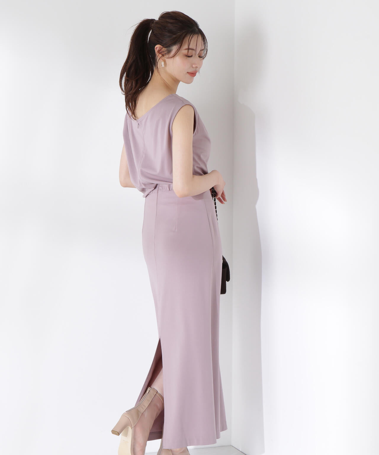 アシメカットワンピース