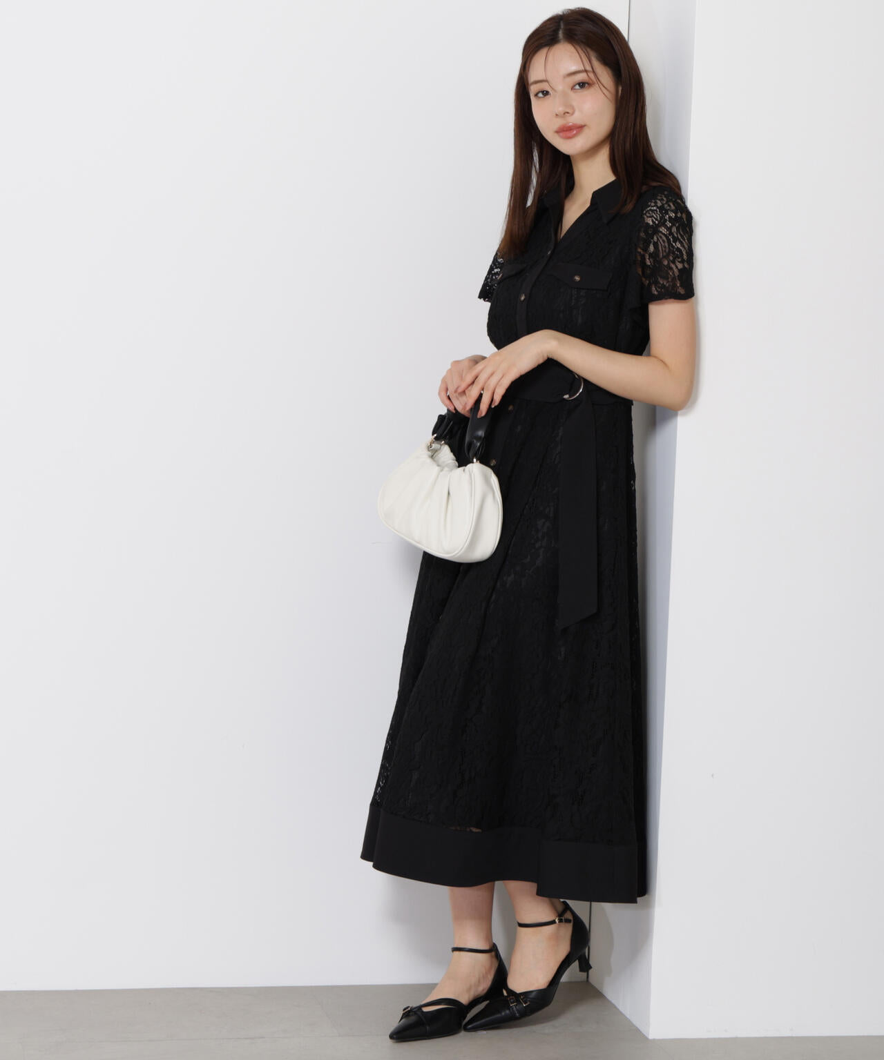 レースシャツワンピース | PROPORTION BODY DRESSING（プロポーション