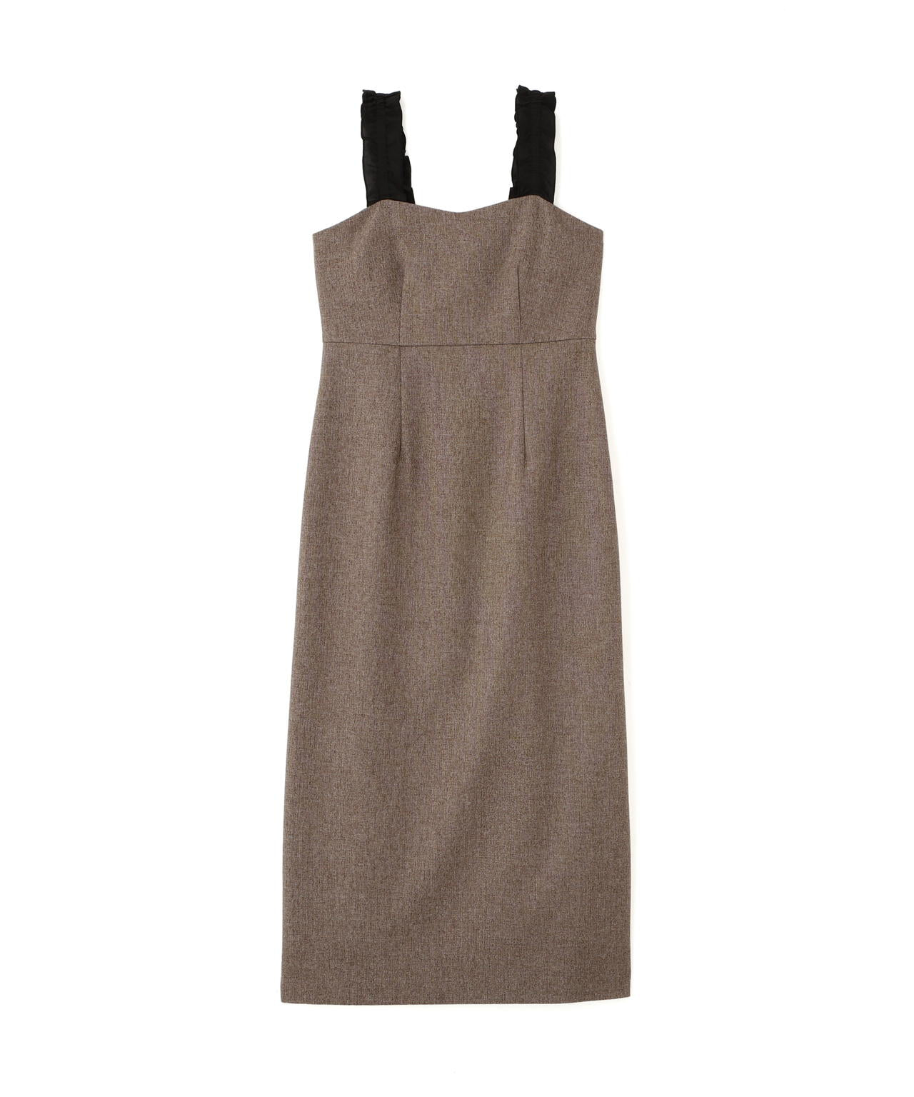 松川星さん着用】フリルショルダーワンピース | PROPORTION BODY