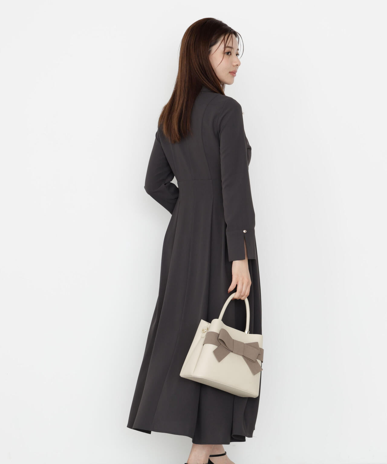 オータムタックシャツワンピース