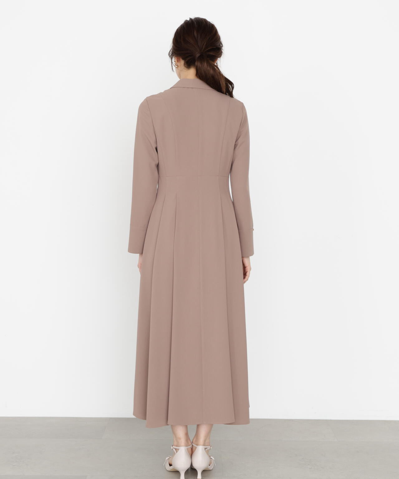 オータムタックシャツワンピース