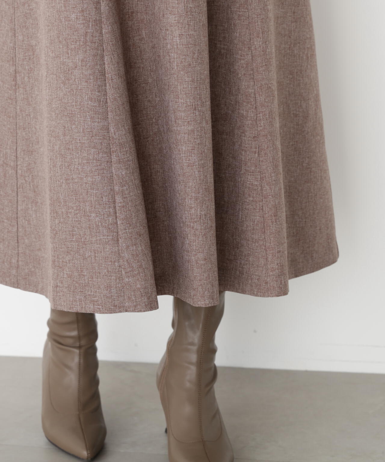 フロントリボンドッキングワンピース