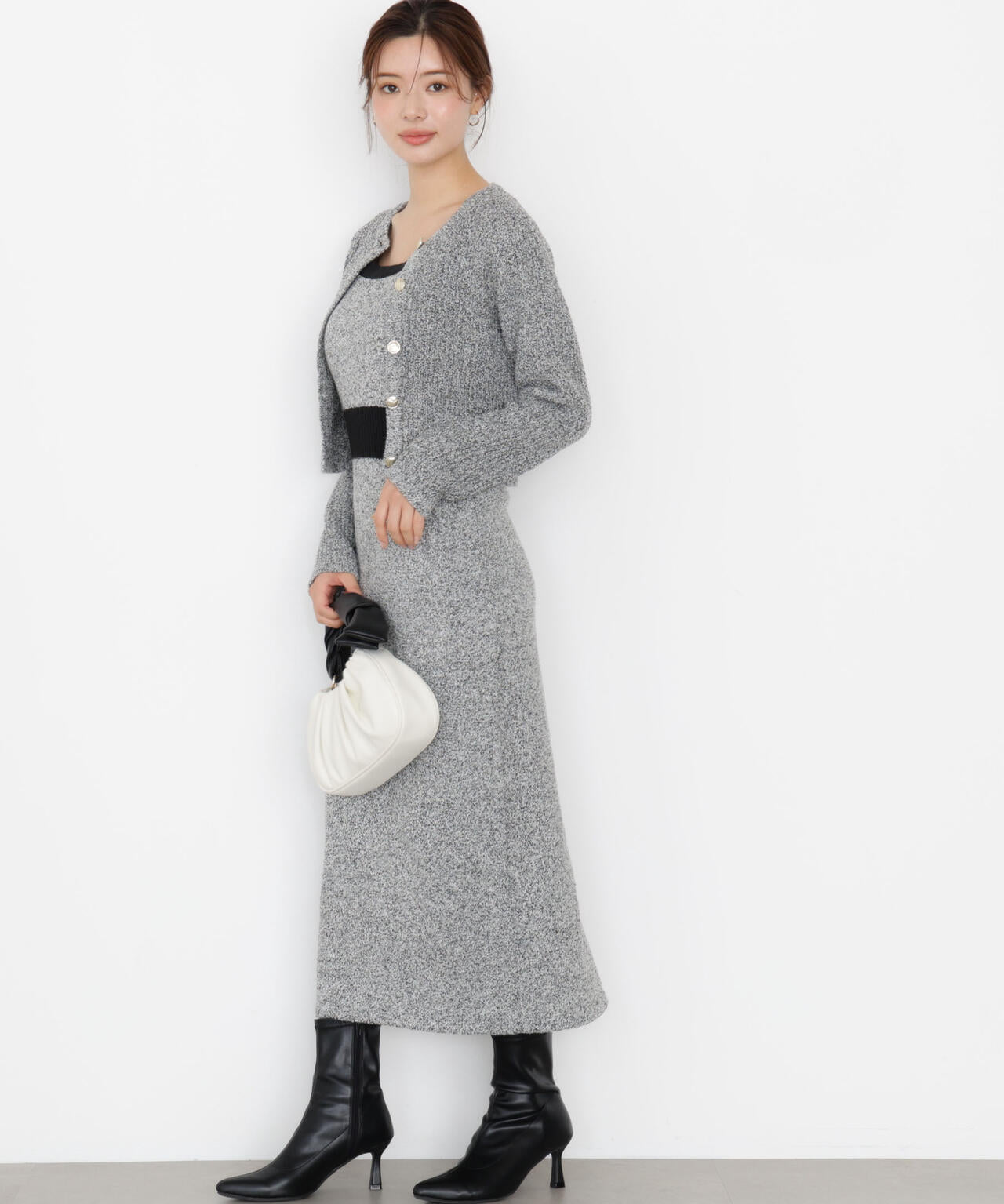 ニットワンピースセットアップ【official site・一部店舗限定