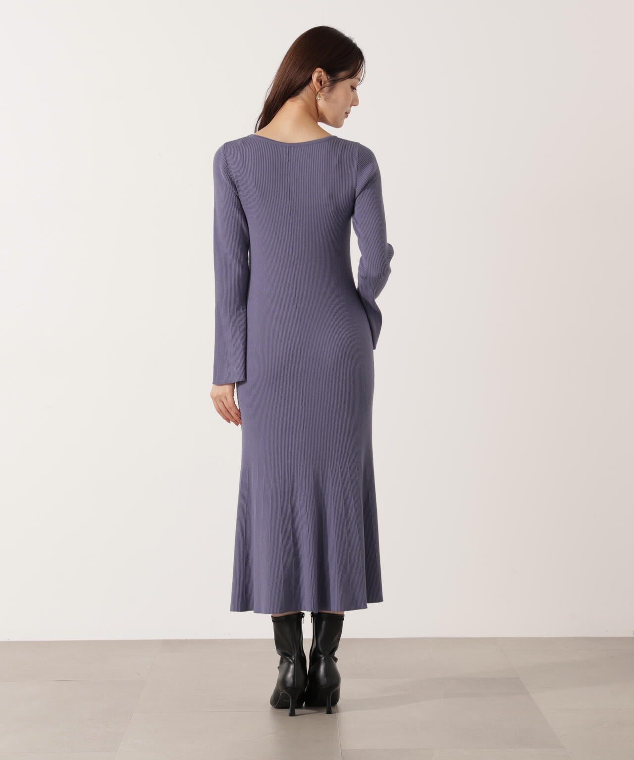 松川星さん着用】ボタンディテール前後2wayワンピース