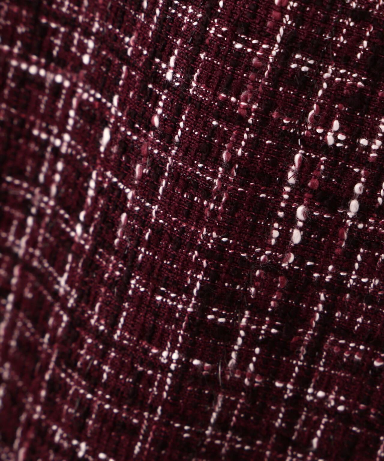 松川星さん着用】ラメ釦ツイードミニジャンスカ | PROPORTION BODY