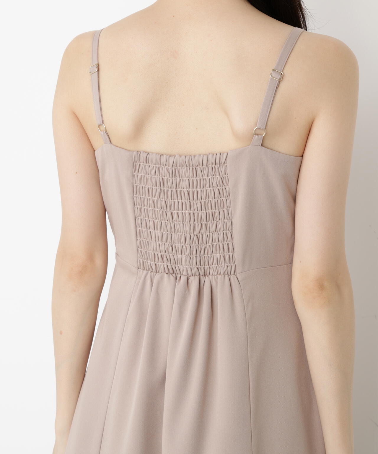 ＜藤田みりあさんコラボ＞キャミ付きチュールワンピース