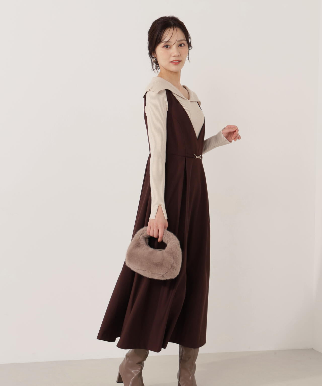 タックフレアジャンスカ | PROPORTION BODY DRESSING（プロポーション