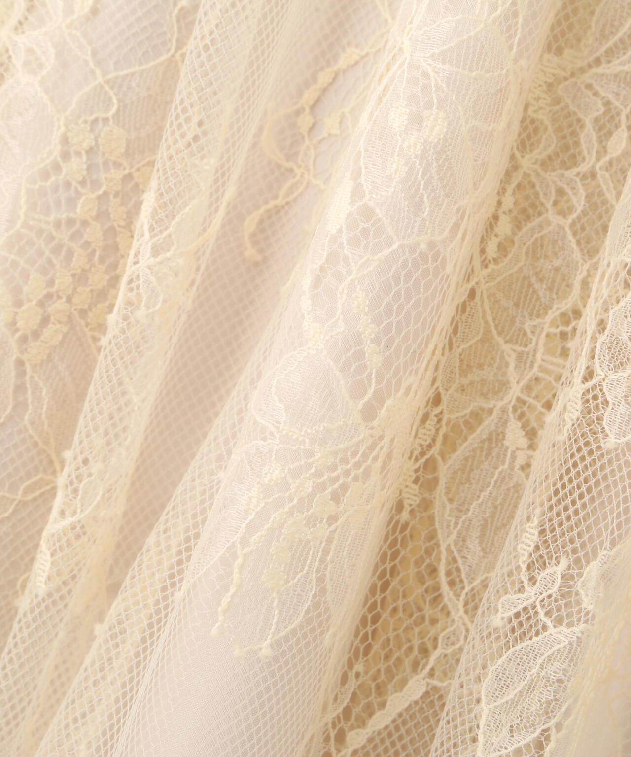 【青島心さん着用】《EDIT COLOGNE》レースフリルワンピース