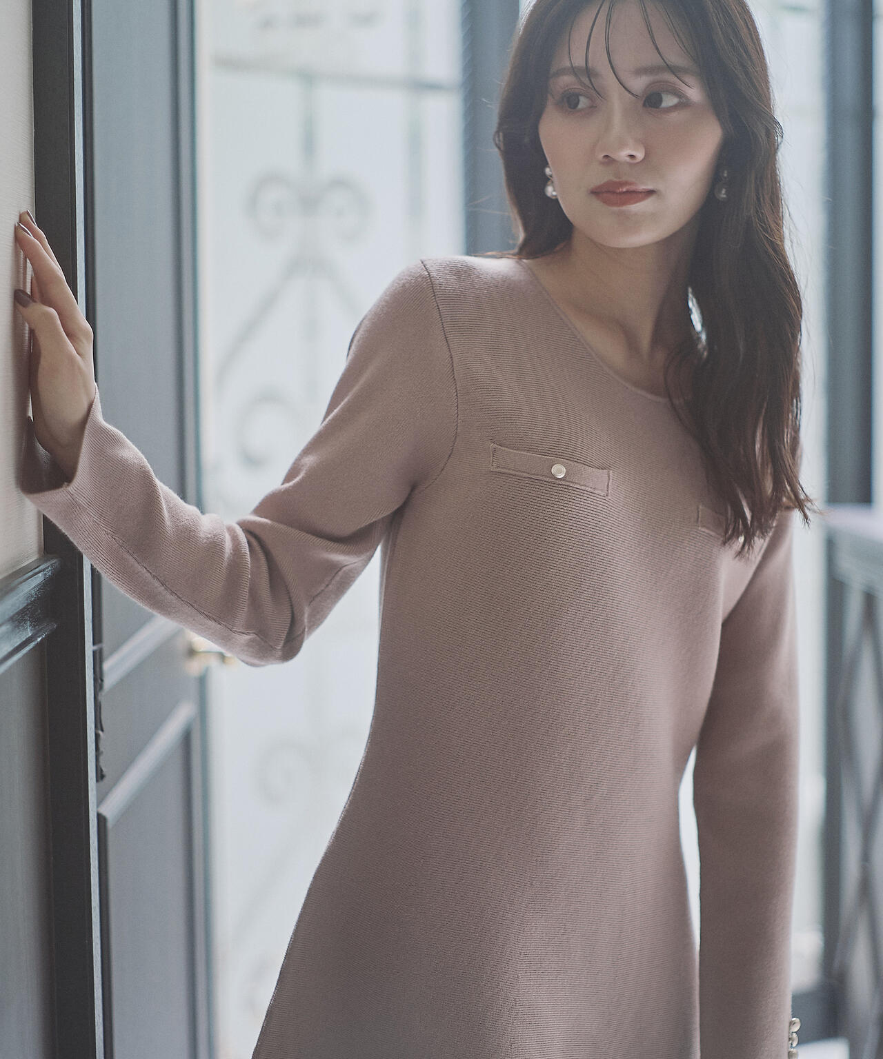 《EDIT COLOGNE》総針ミニワンピース