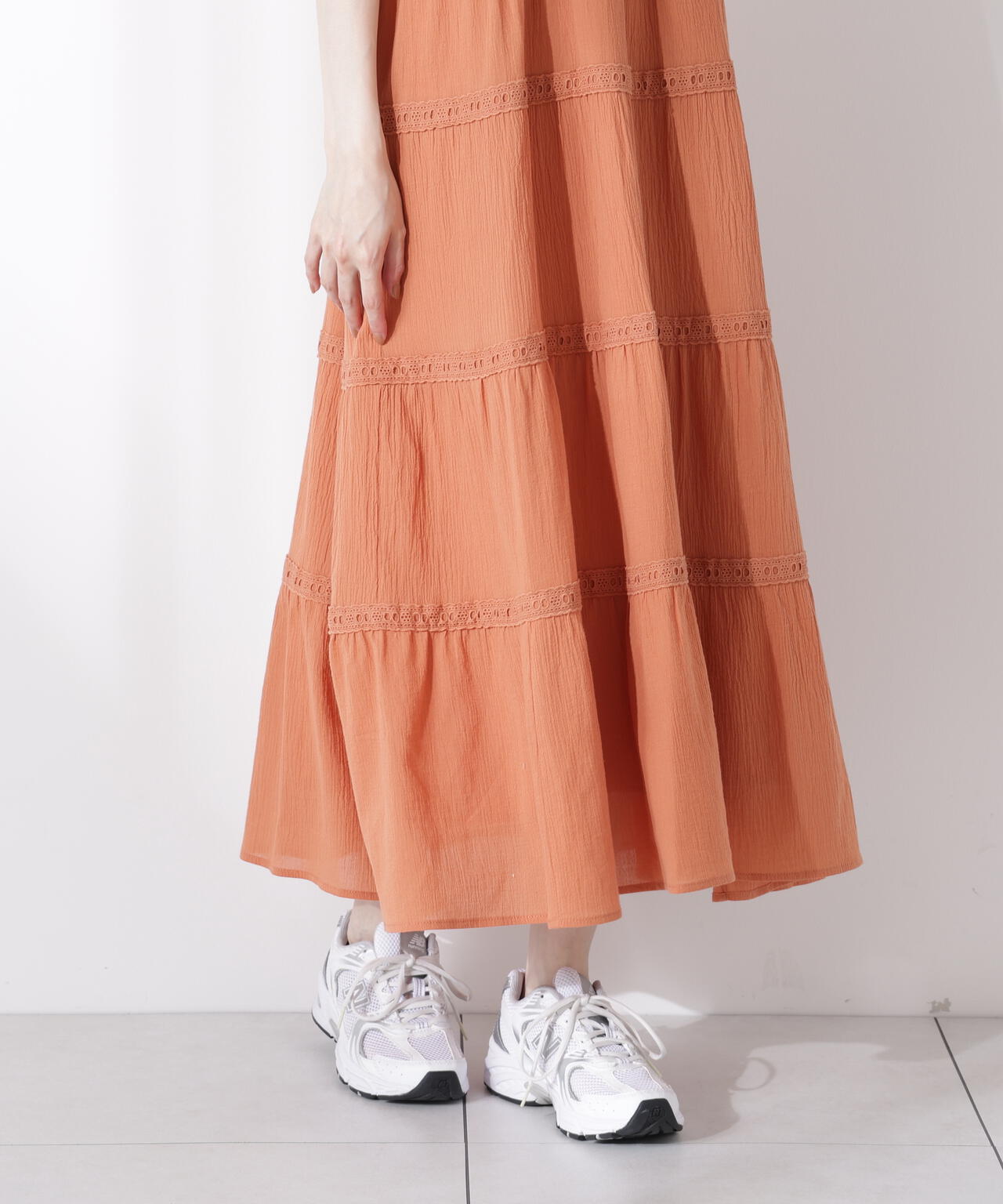 【新品・未使用】プロポーションボディドレッシング　レースカラー　ワンピース PROPORTION BODY DRESSING（プロポーションボディドレッシング