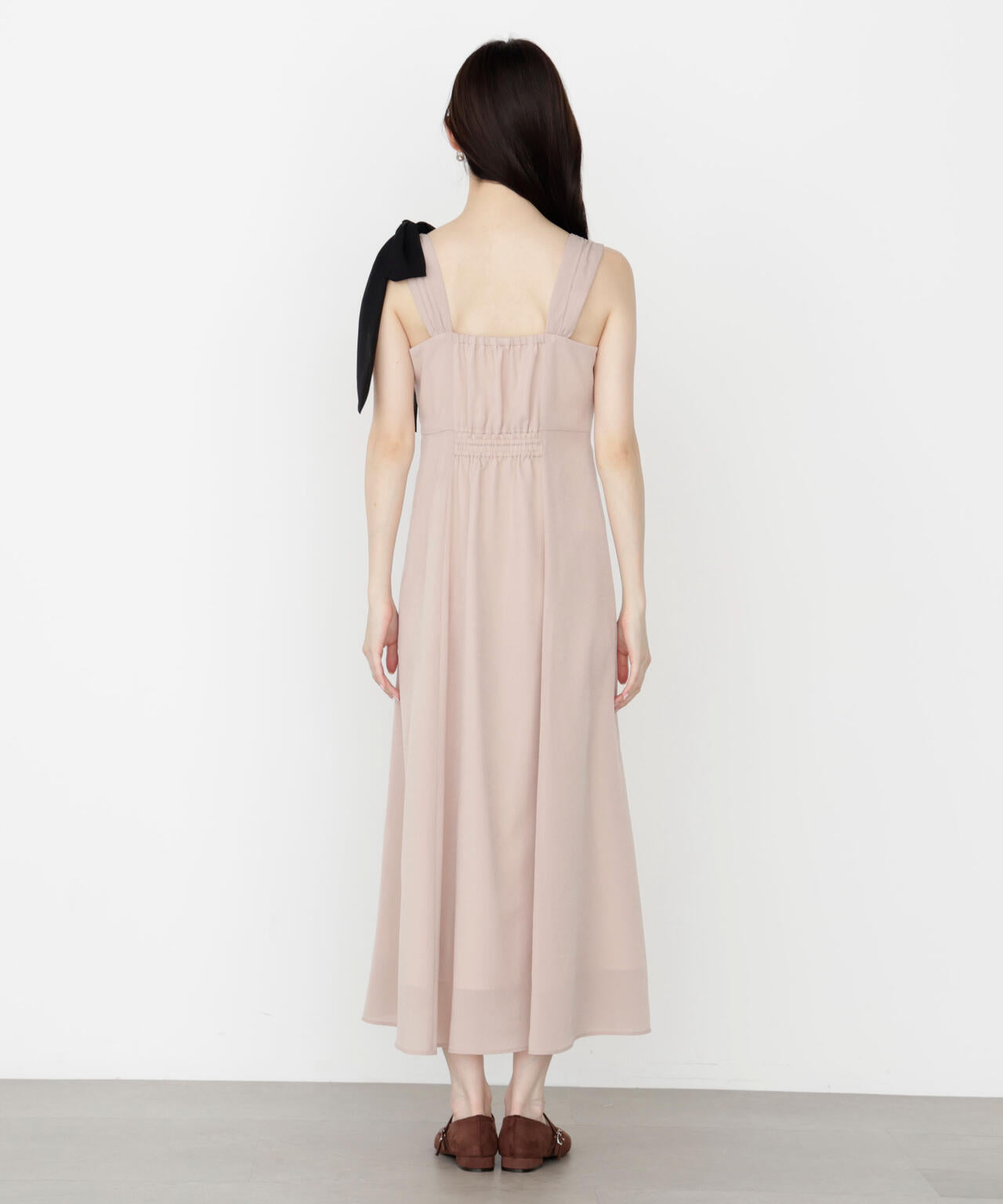 《EDIT COLOGNE》肩リボンキャミワンピース