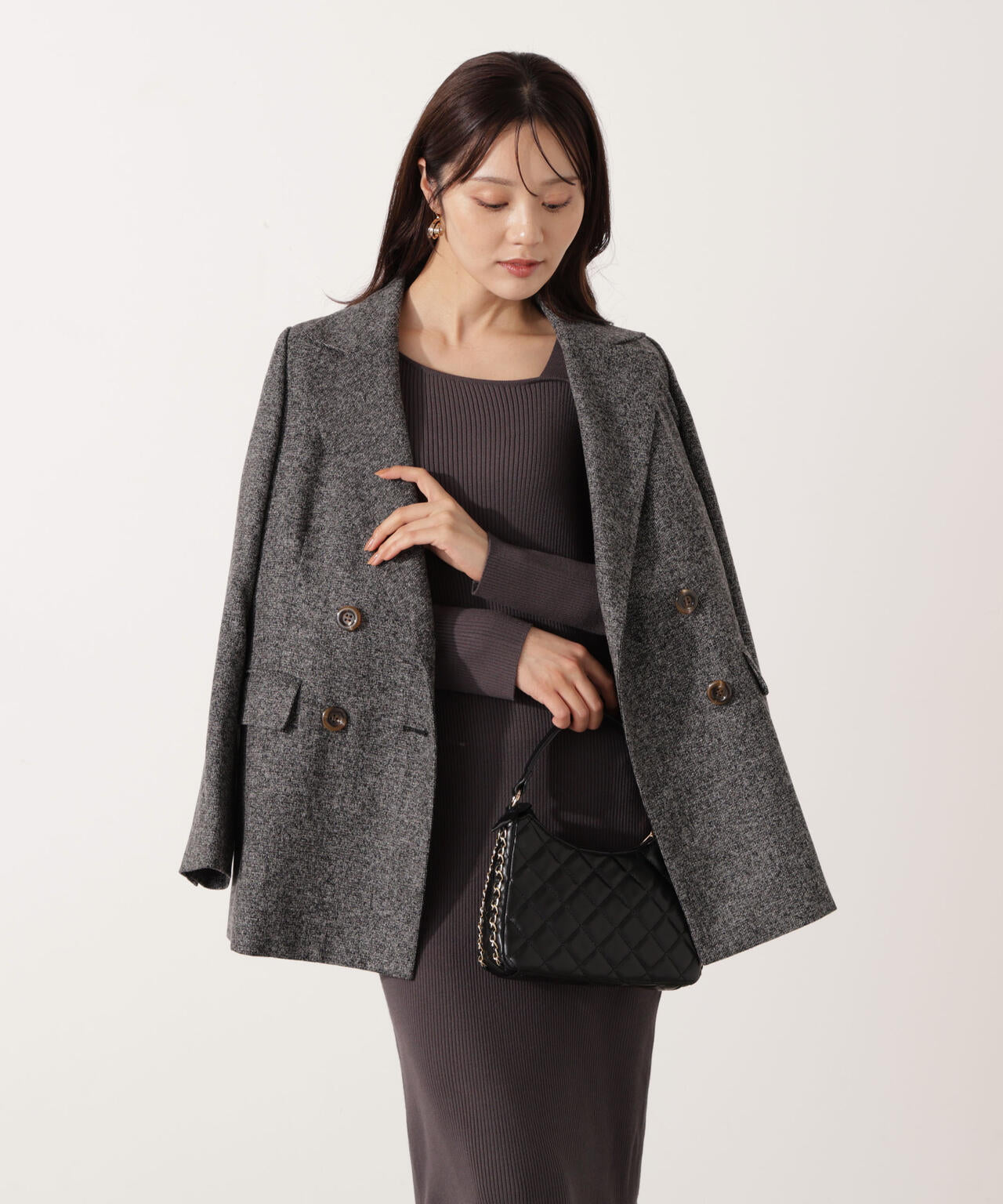 PROPORTION BODY DRESSINGベーシックテーラードジャケット 青島心さん着用】ベーシックテーラードジャケット | PROPORTION