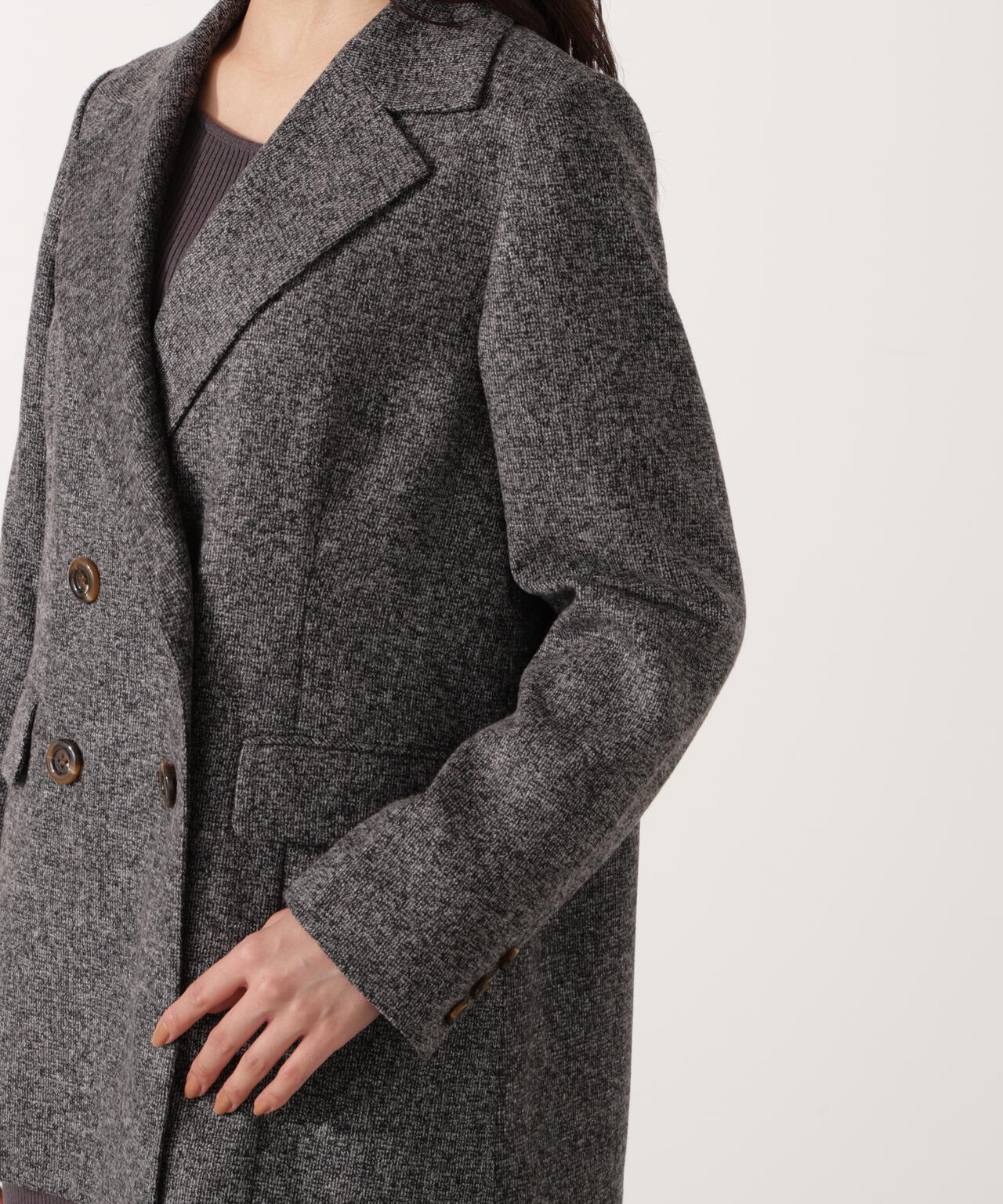 【青島心さん着用】ベーシックテーラードジャケット