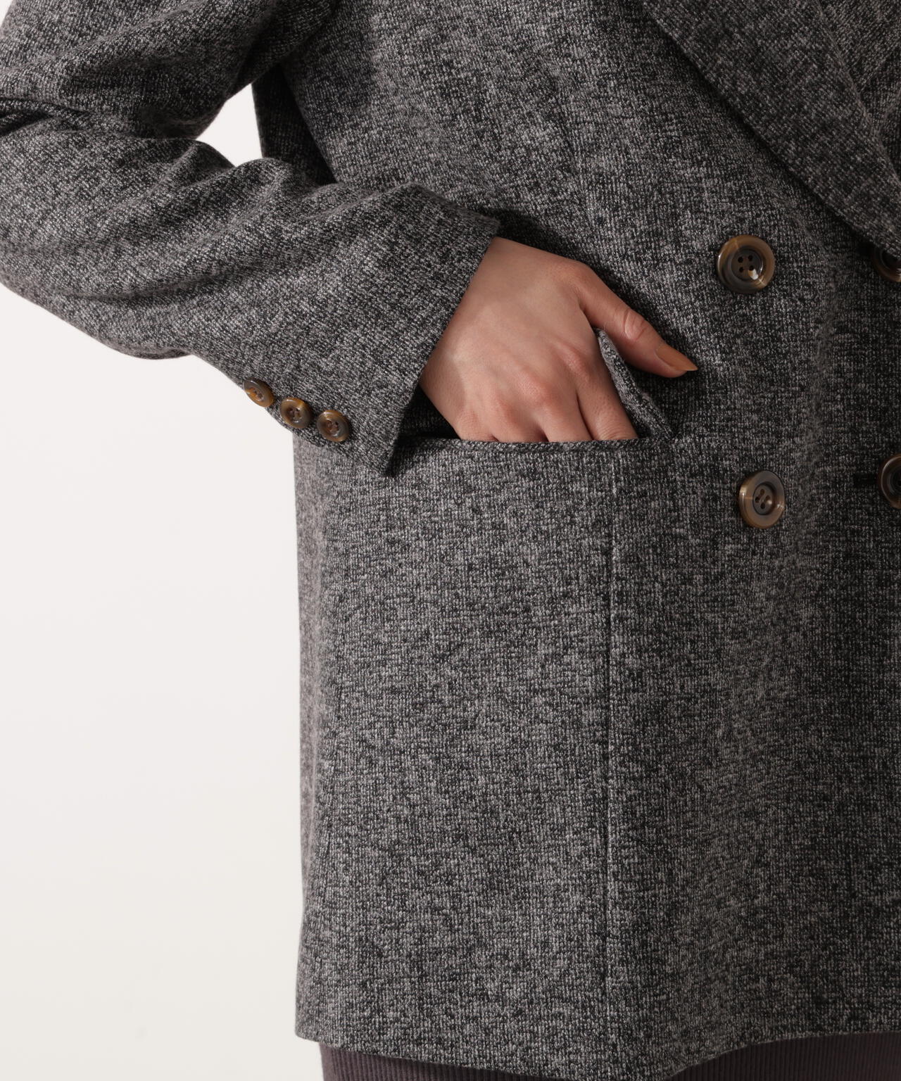 プロポーション　今期新作　テーラードジャケット 青島心さん着用】ベーシックテーラードジャケット | PROPORTION BODY