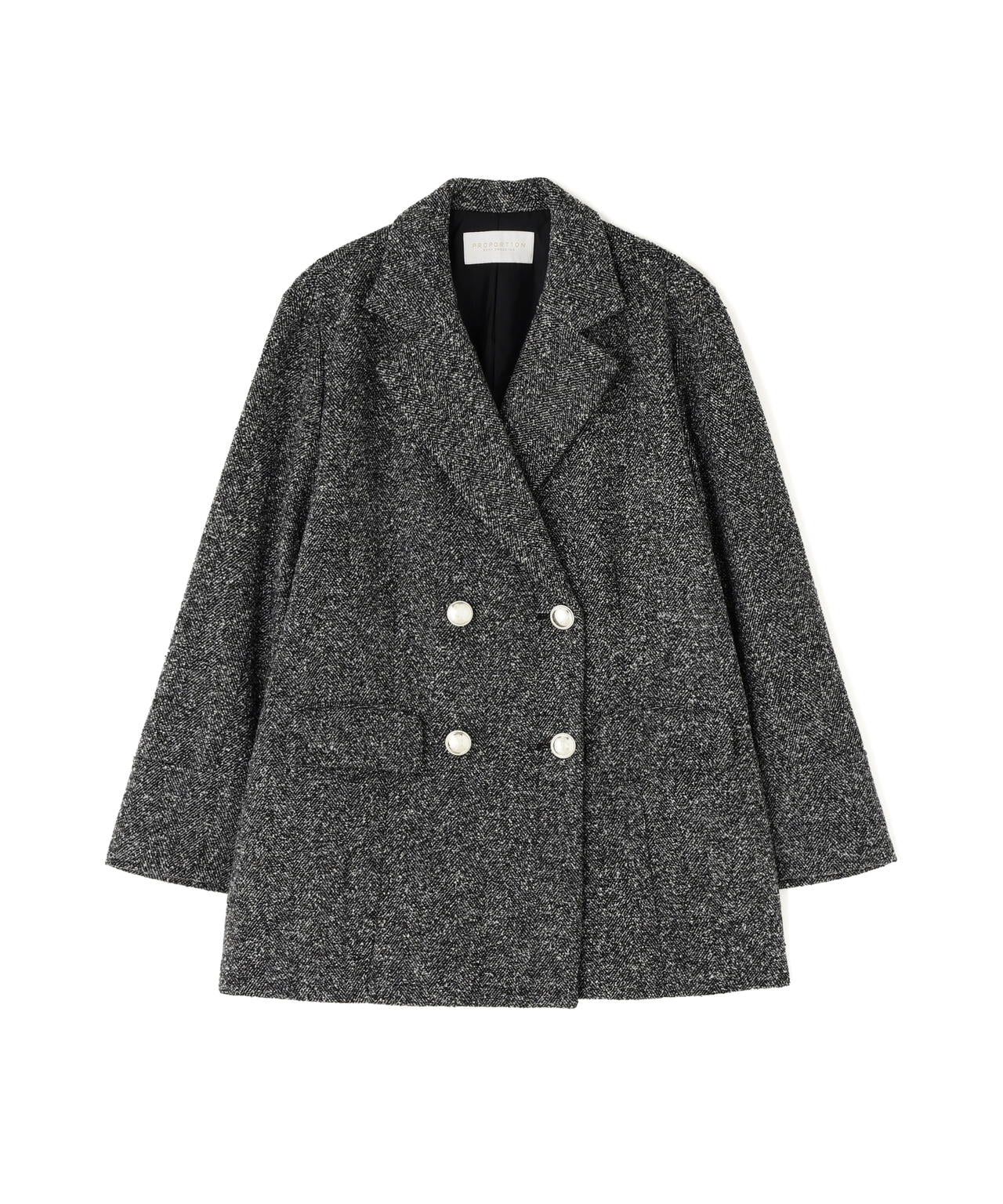 【青島心さん着用】ツイードジャケット