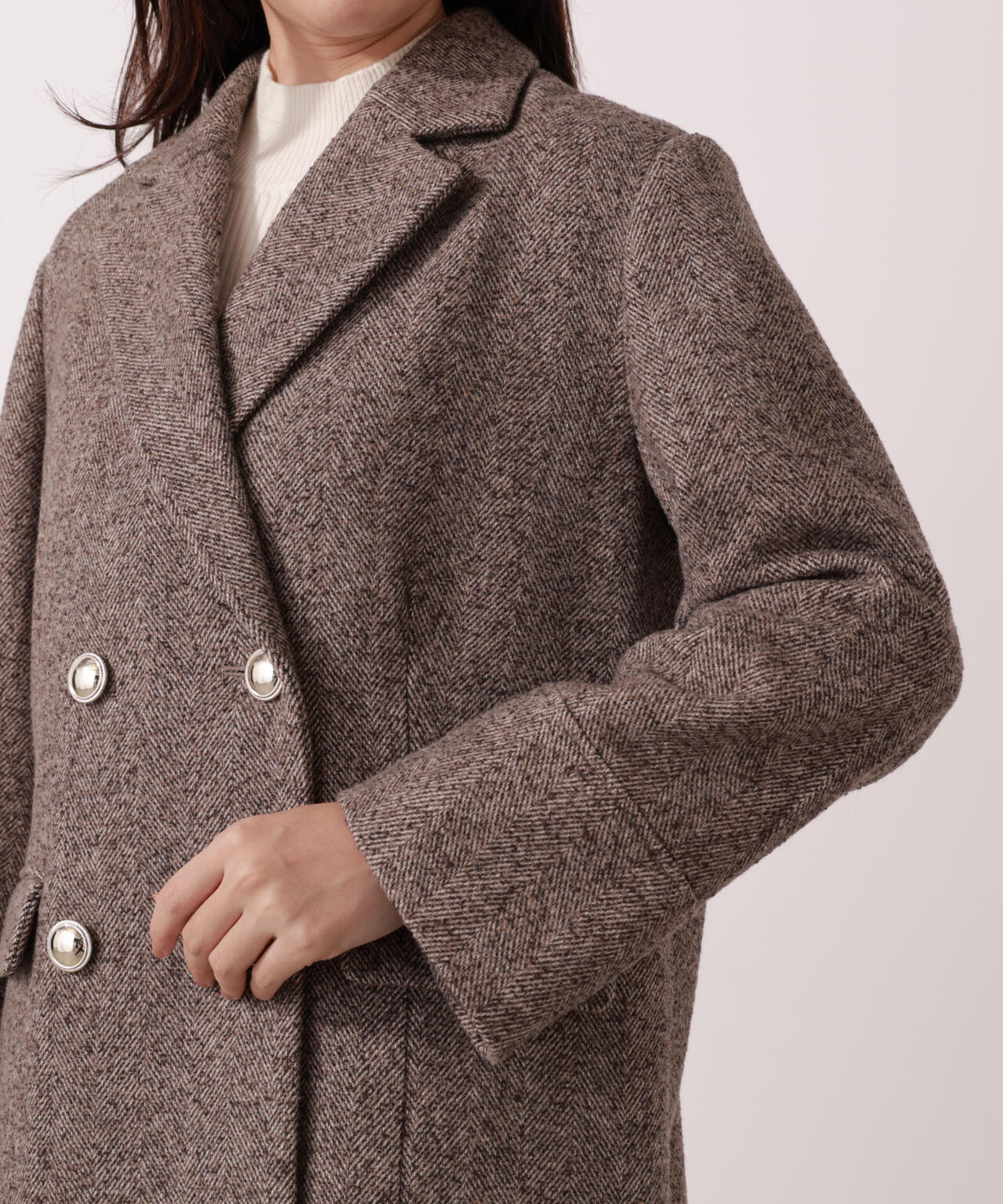 【青島心さん着用】ツイードジャケット