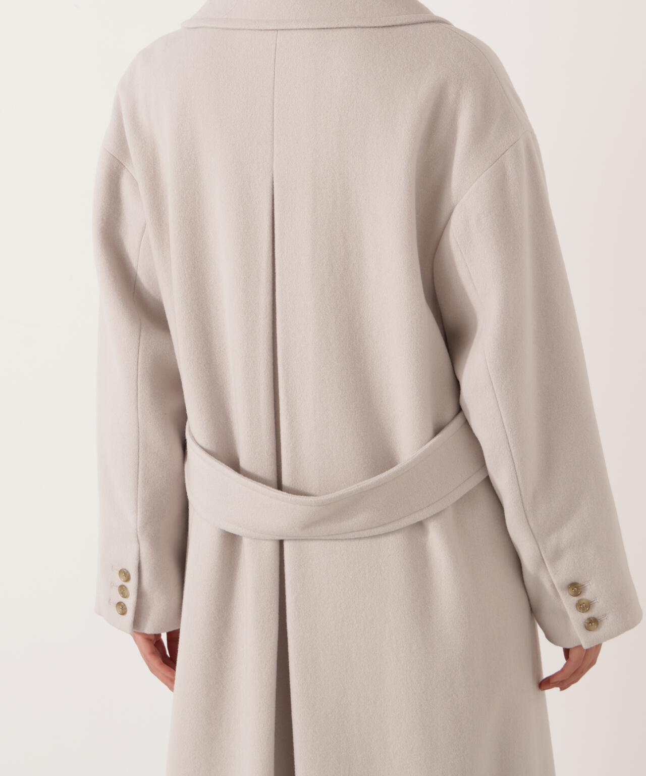 【加藤栞さん着用】ダブル釦チェスターコート