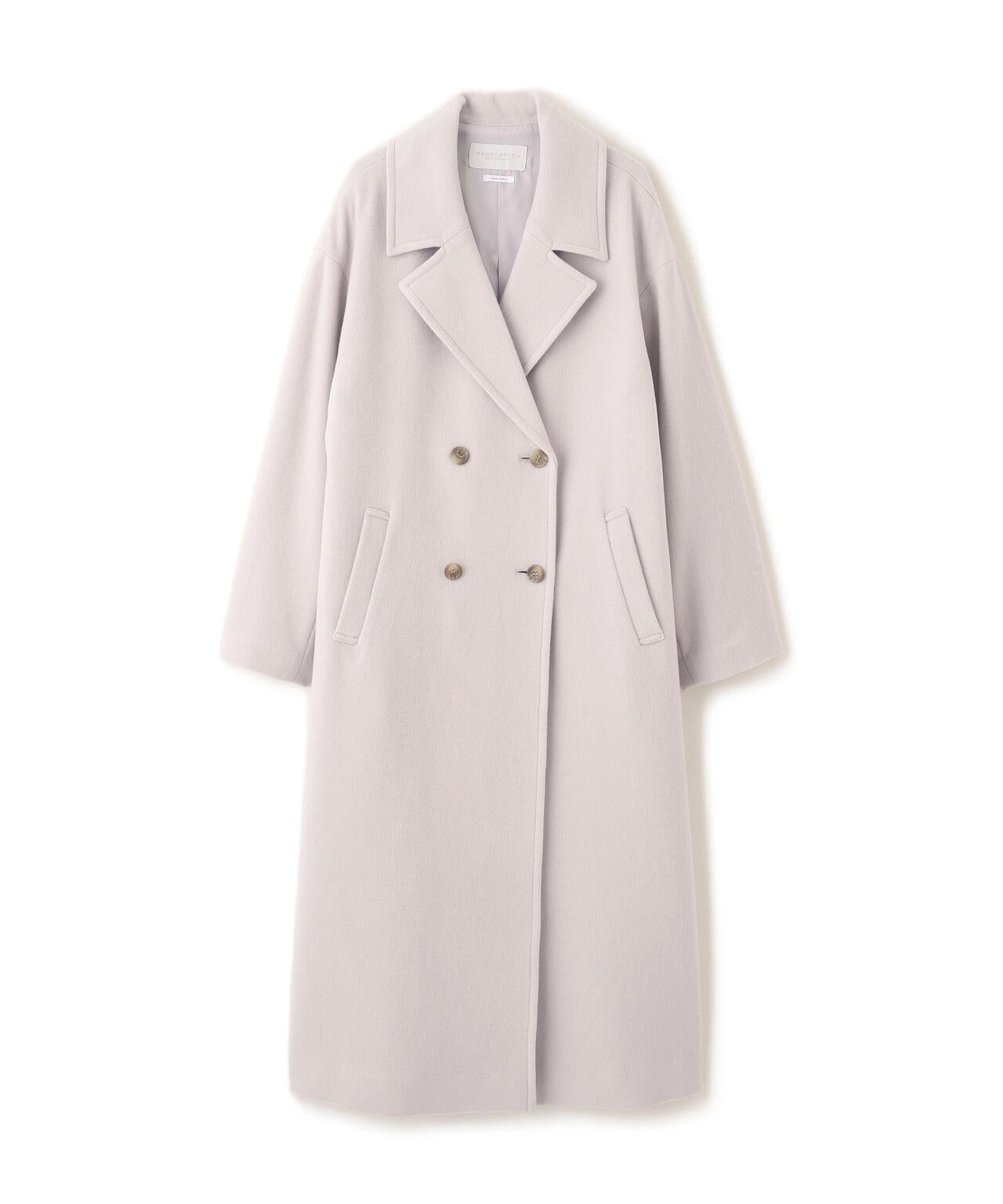 【加藤栞さん着用】ダブル釦チェスターコート