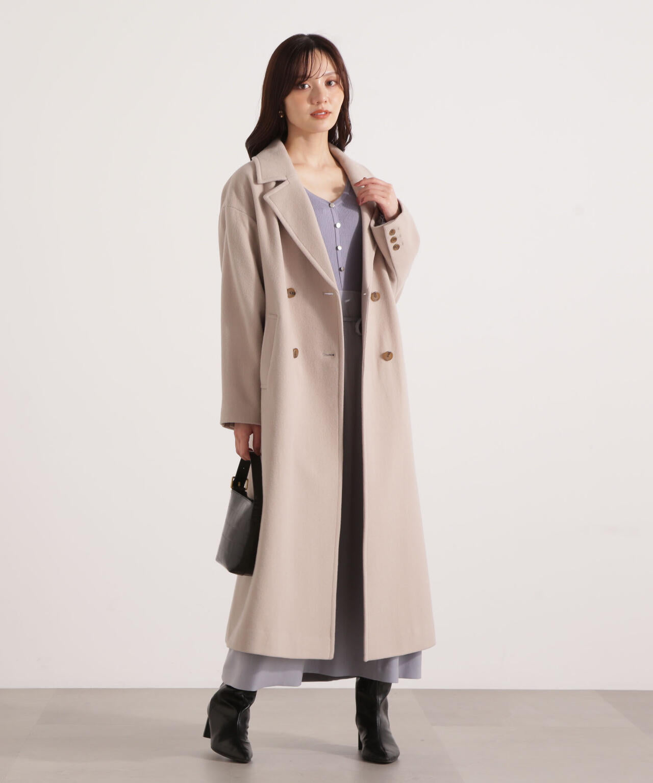 ダブル釦チェスターコート | PROPORTION BODY DRESSING