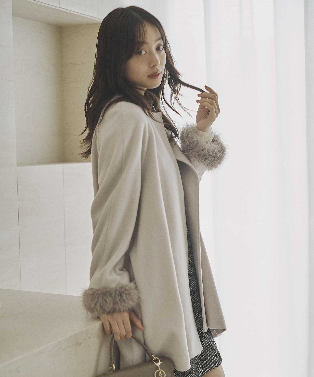 イレヘムミドル丈コート