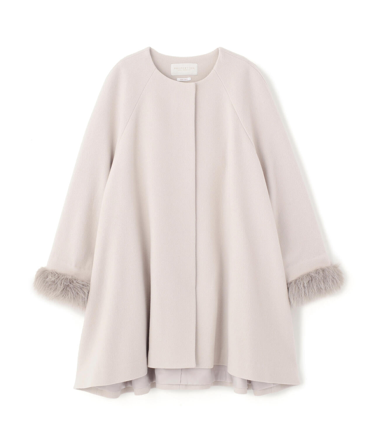 加藤栞さん着用】イレヘムミドル丈コート | PROPORTION BODY DRESSING