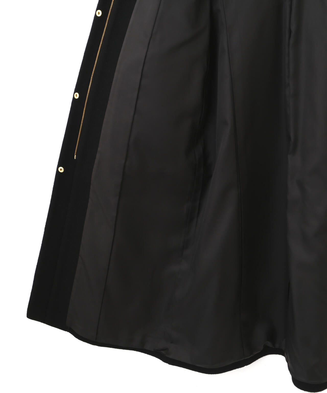 【加藤栞さん着用】モッサフードフェイクファーロングコート