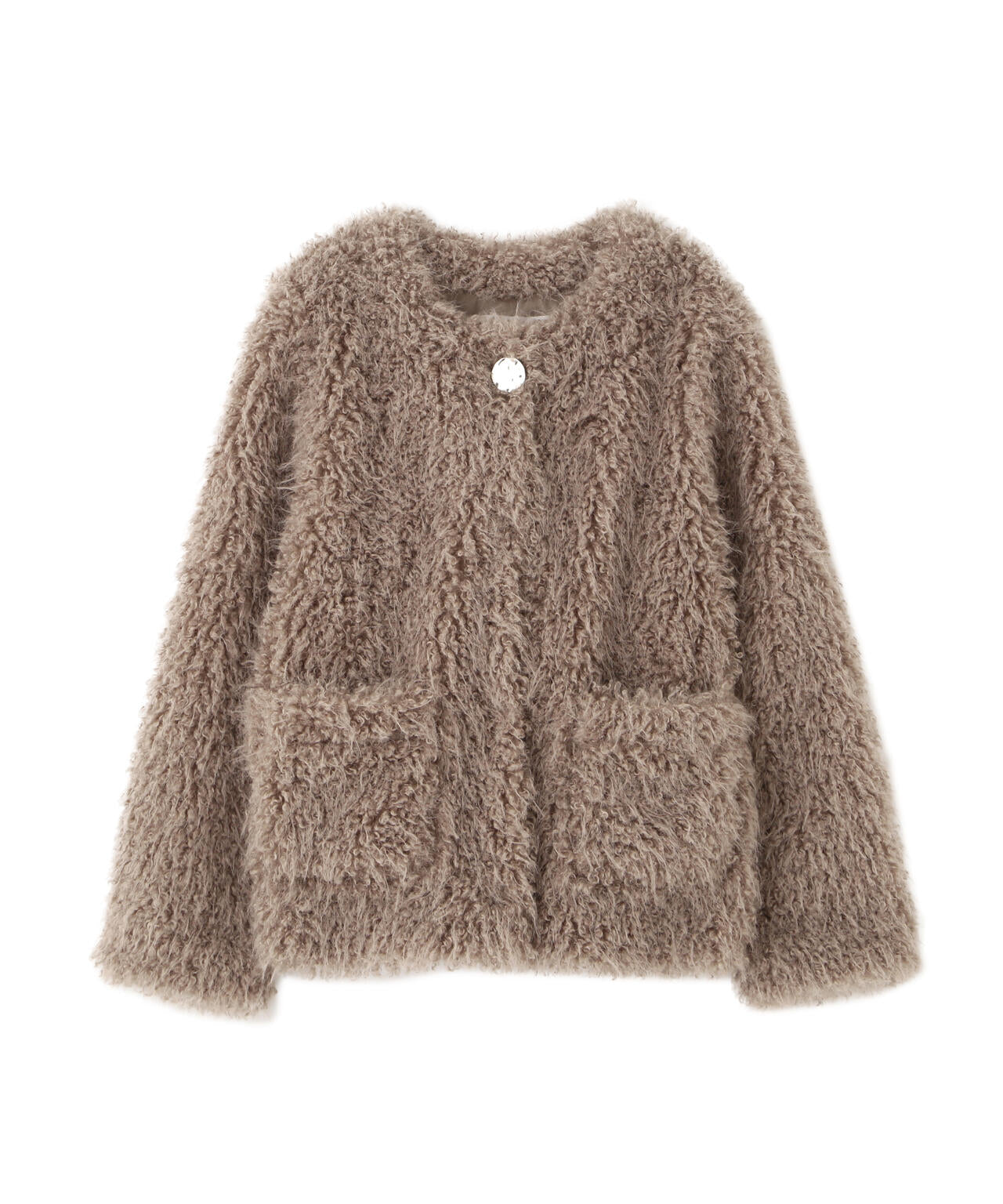 【加藤栞さん着用】ラムファー風ブルゾン